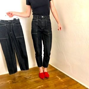 WEEKDAY Alisyn organic cotton black jeans 😎